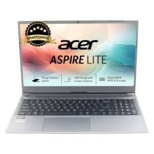 Acer [SmartChoice Aspire Lite AMD Ryzen 5-5625U Premium Thin and Light Laptop