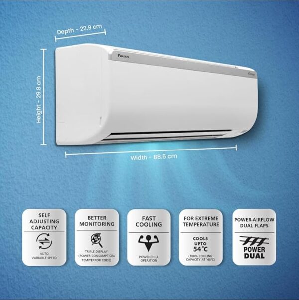 Daikin 1.5 Ton 5 Star Inverter Split AC - Image 3