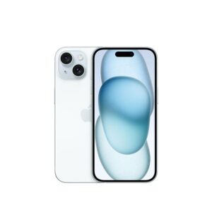 Apple iPhone 15 (128 GB) - Blue and Pink