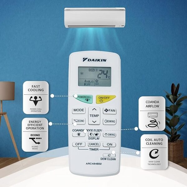Daikin 1.5 Ton 5 Star Inverter Split AC - Image 4